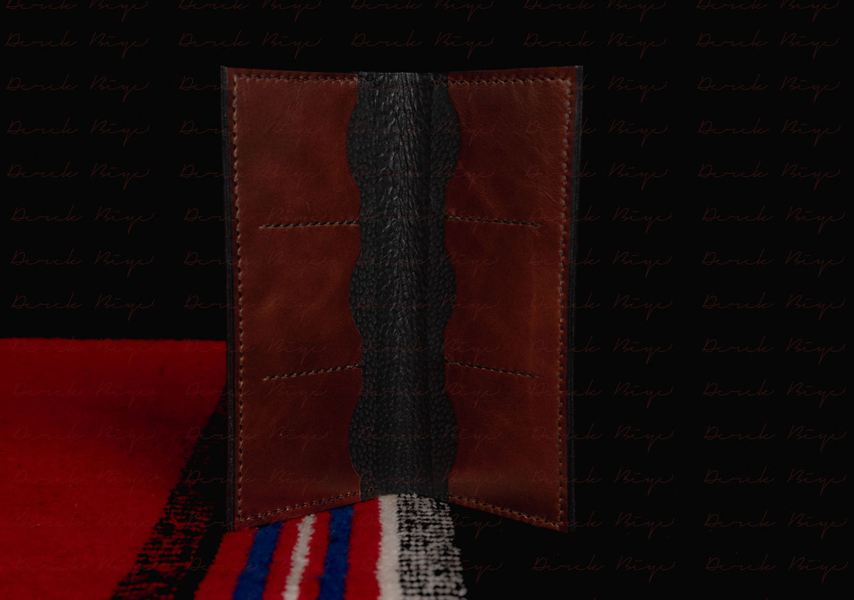 Navajo Step Pattern Design Long Wallet