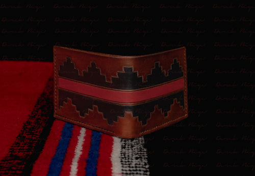 Navajo Step Pattern Design Wallet
