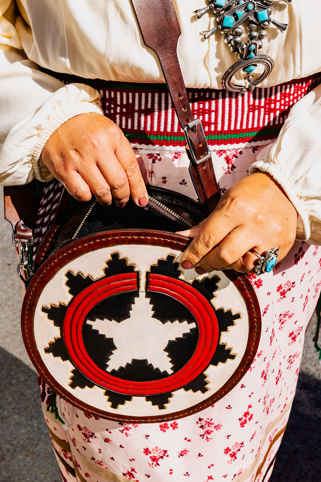 Navajo Basket Bag
